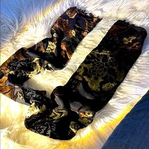 354.  Milan Velvet Scarf with Beaded Accents